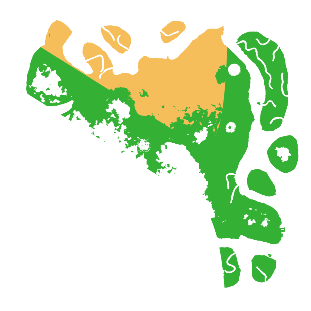 Biome Rust Map: Procedural Map, Size: 4500, Seed: 3432069