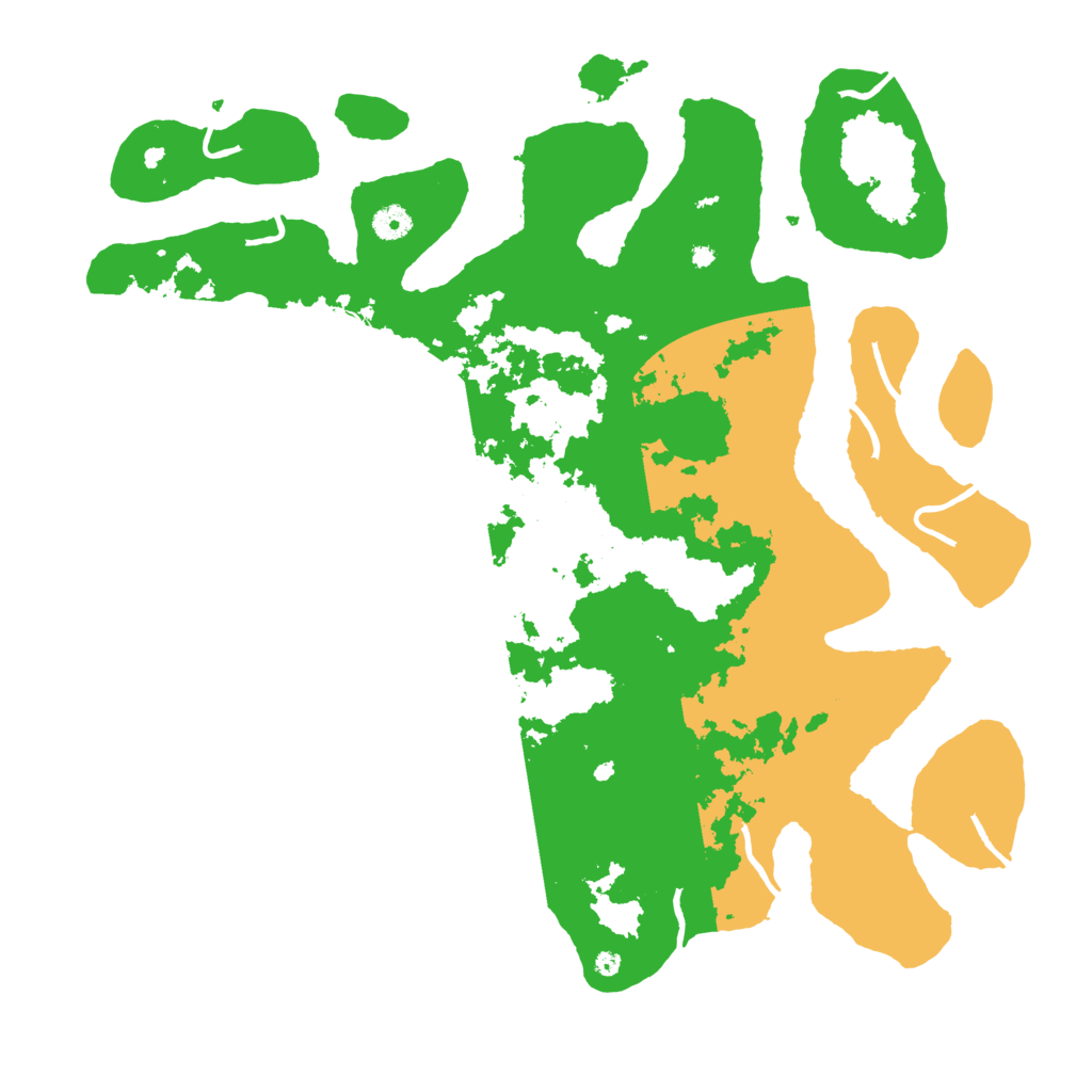 Biome Rust Map: Procedural Map, Size: 4500, Seed: 3586128