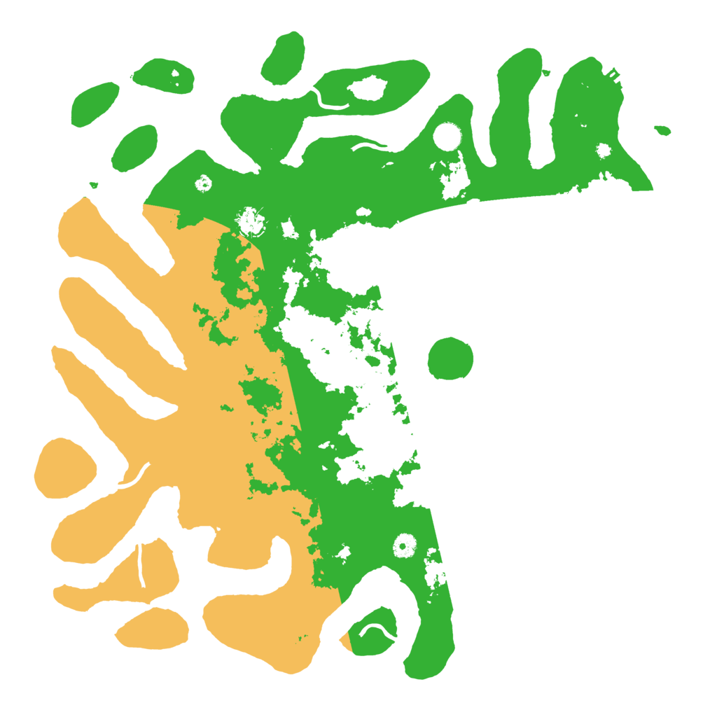 Biome Rust Map: Procedural Map, Size: 4500, Seed: 6155494