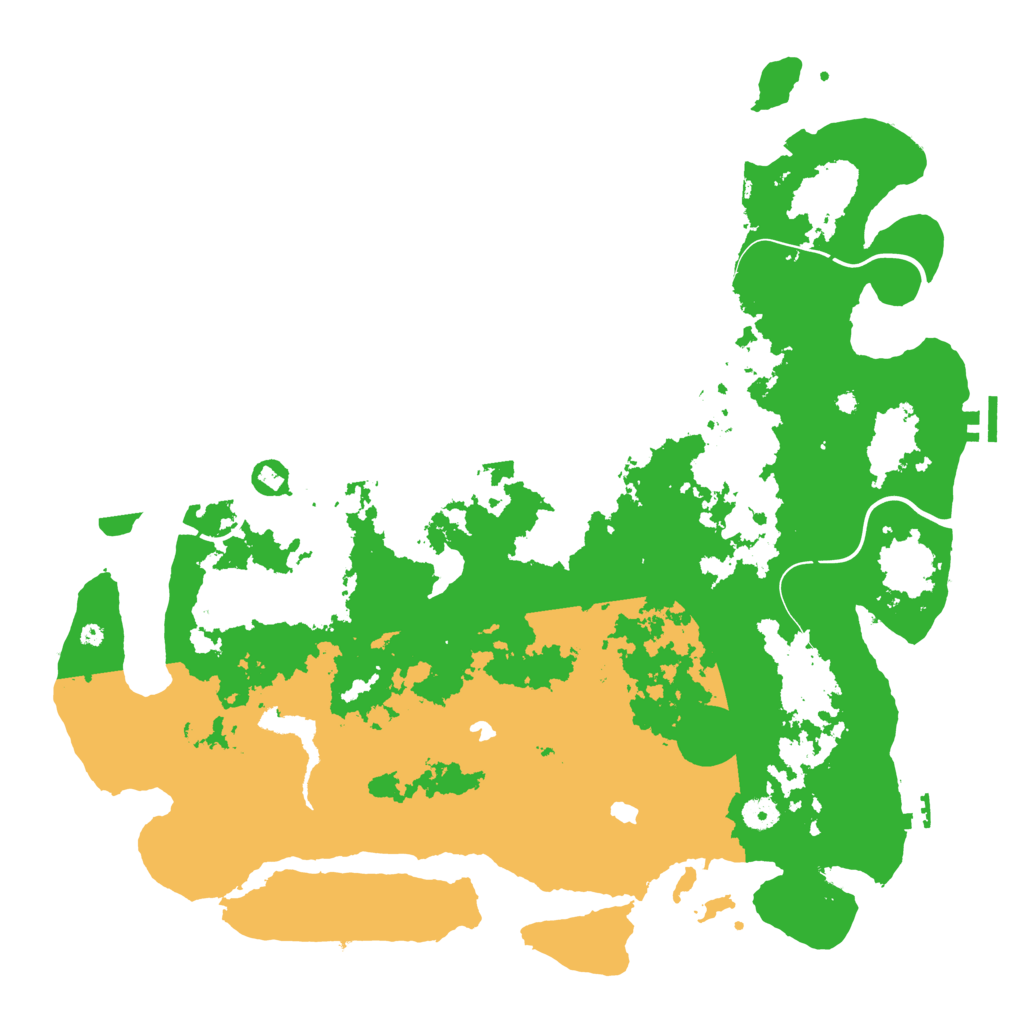Biome Rust Map: Procedural Map, Size: 4500, Seed: 4937367