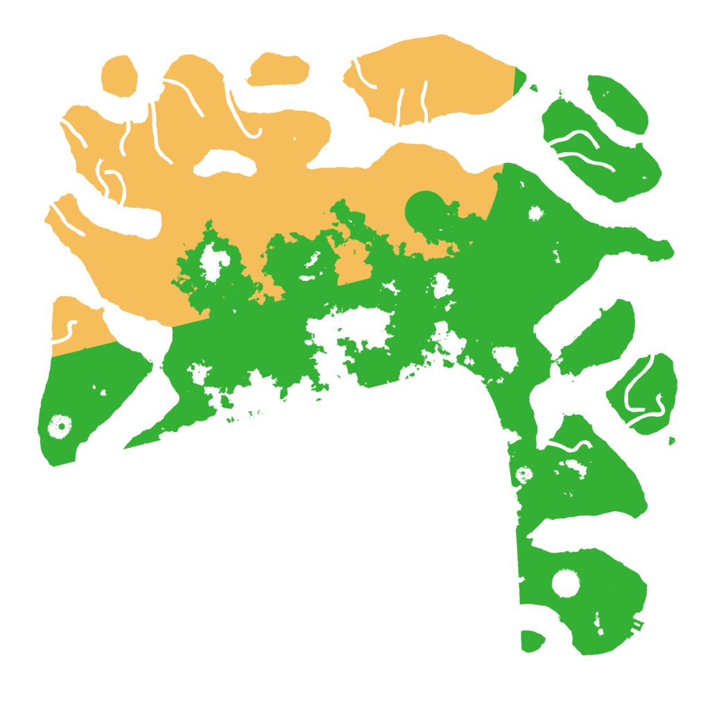 Biome Rust Map: Procedural Map, Size: 4500, Seed: 846194