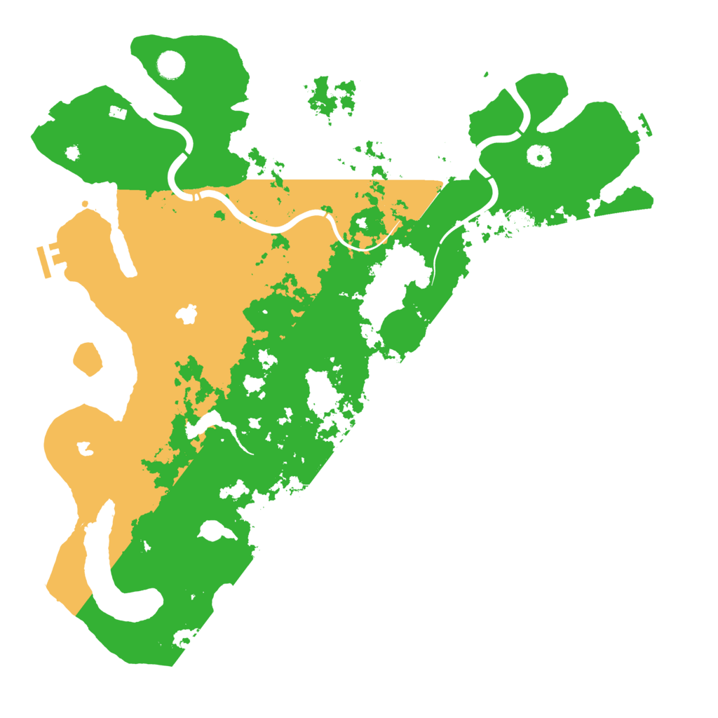 Biome Rust Map: Procedural Map, Size: 4500, Seed: 5599261