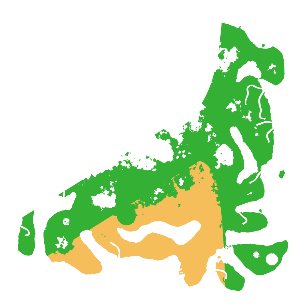 Biome Rust Map: Procedural Map, Size: 4500, Seed: 1607314