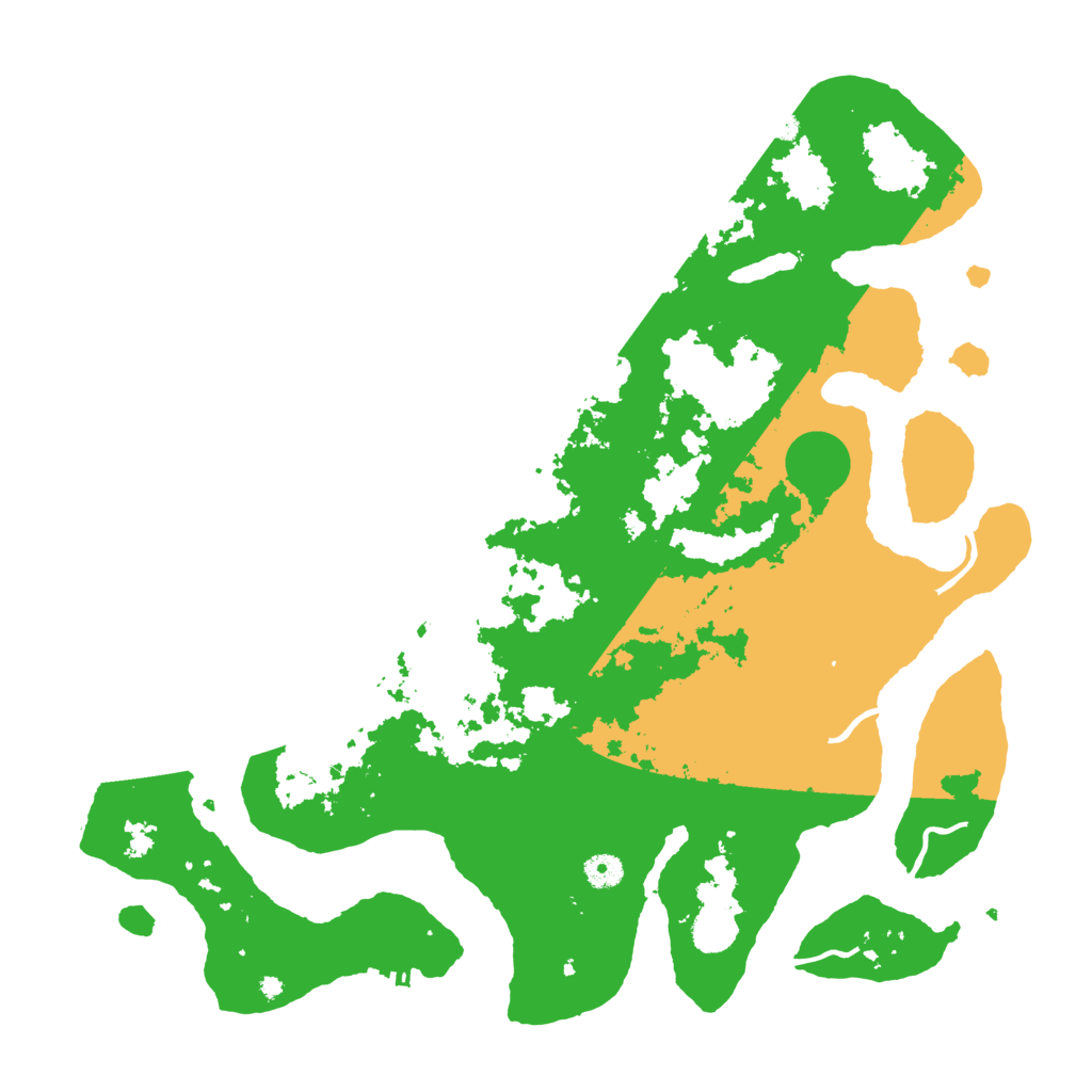 Biome Rust Map: Procedural Map, Size: 4500, Seed: 4265220