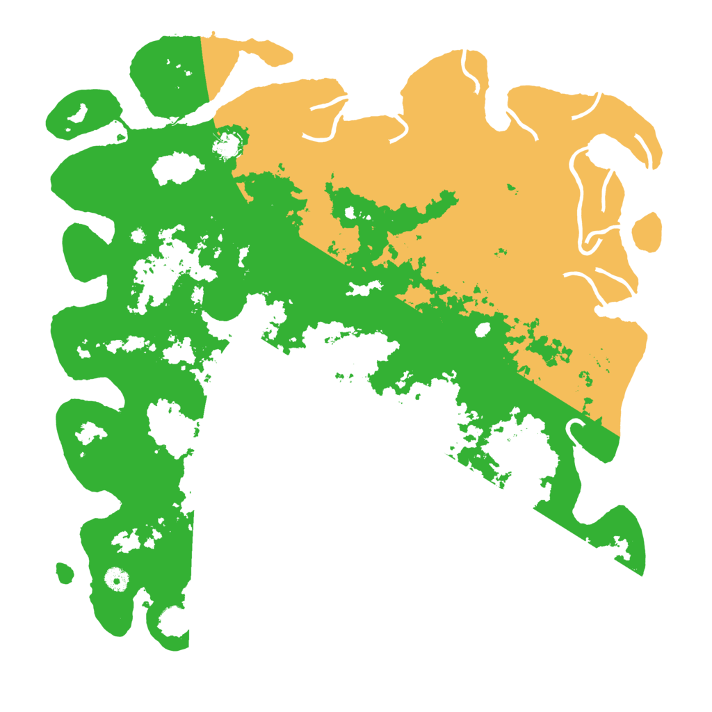 Biome Rust Map: Procedural Map, Size: 4500, Seed: 2859554