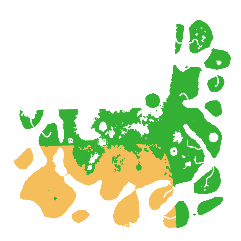 Biome Rust Map: Procedural Map, Size: 4500, Seed: 362283