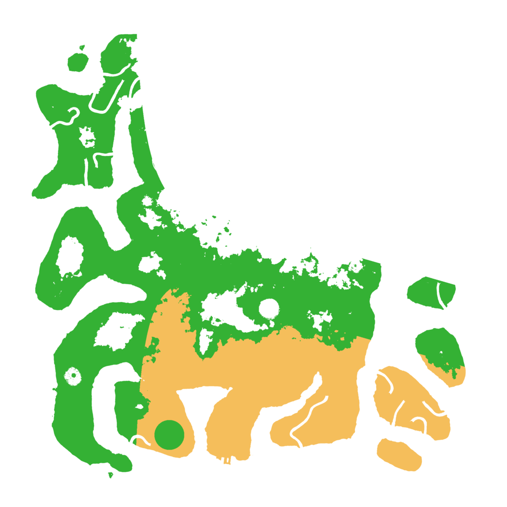 Biome Rust Map: Procedural Map, Size: 4500, Seed: 2726940