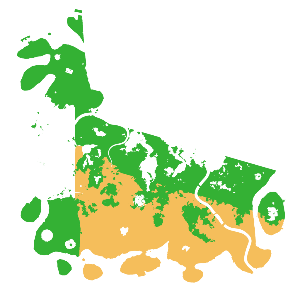Biome Rust Map: Procedural Map, Size: 4500, Seed: 783168