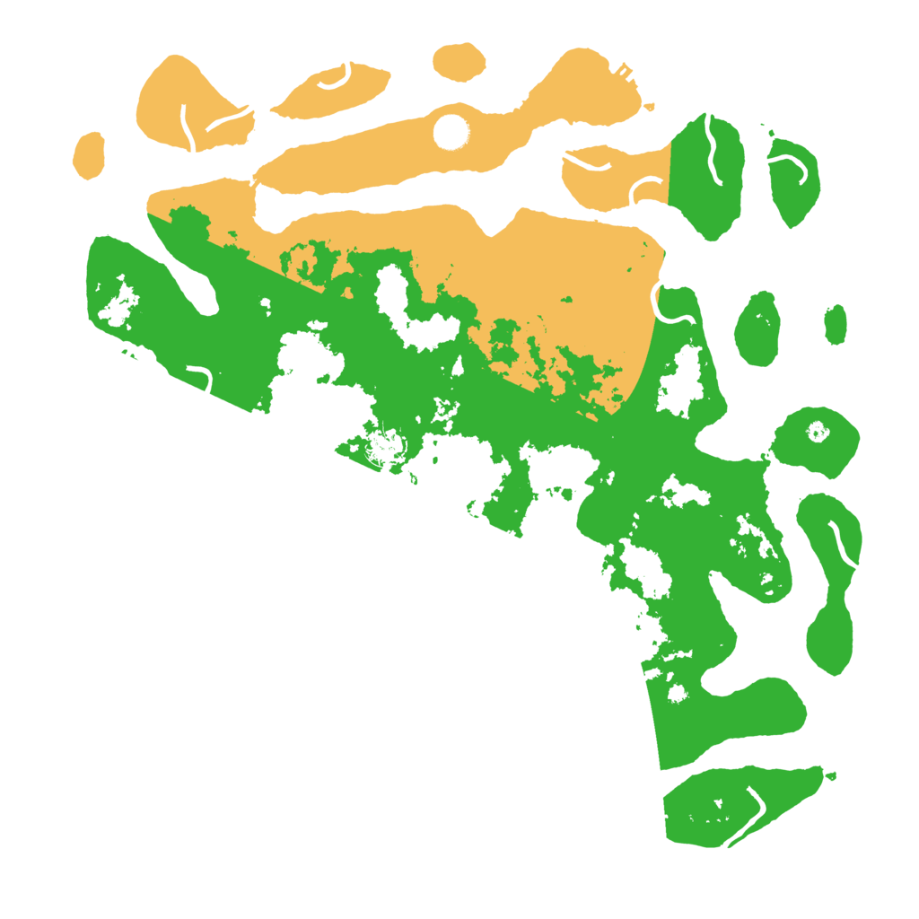 Biome Rust Map: Procedural Map, Size: 4500, Seed: 3559475