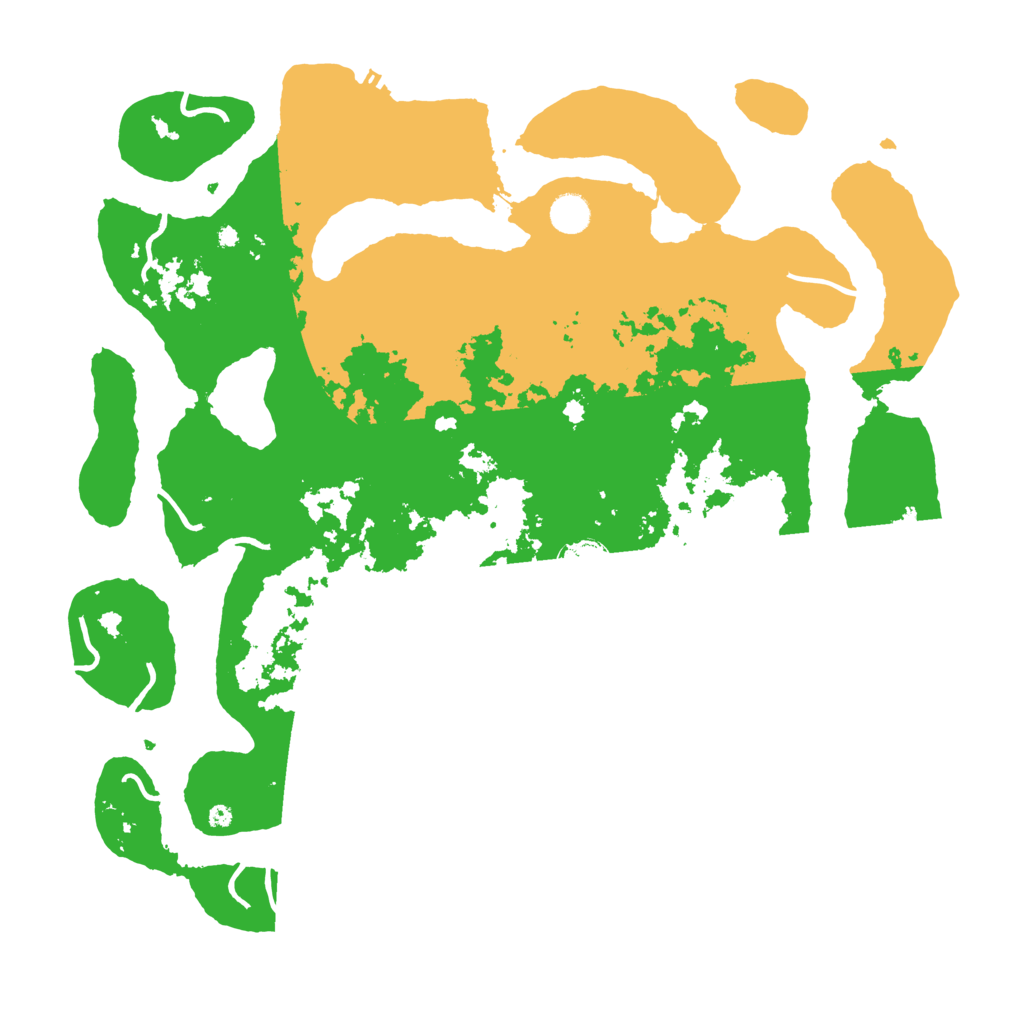 Biome Rust Map: Procedural Map, Size: 4500, Seed: 2975770