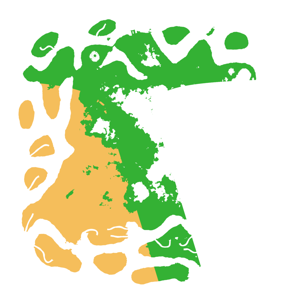 Biome Rust Map: Procedural Map, Size: 4500, Seed: 153234