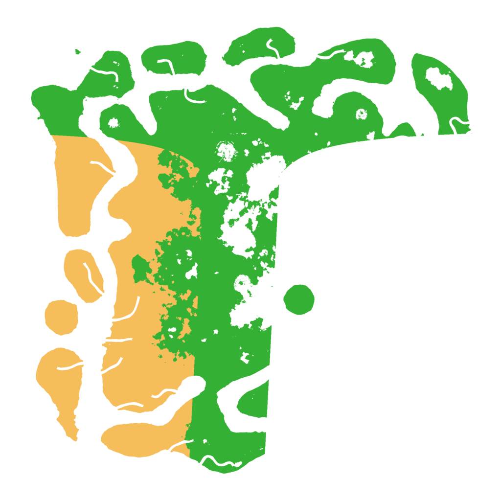 Biome Rust Map: Procedural Map, Size: 4500, Seed: 1026742