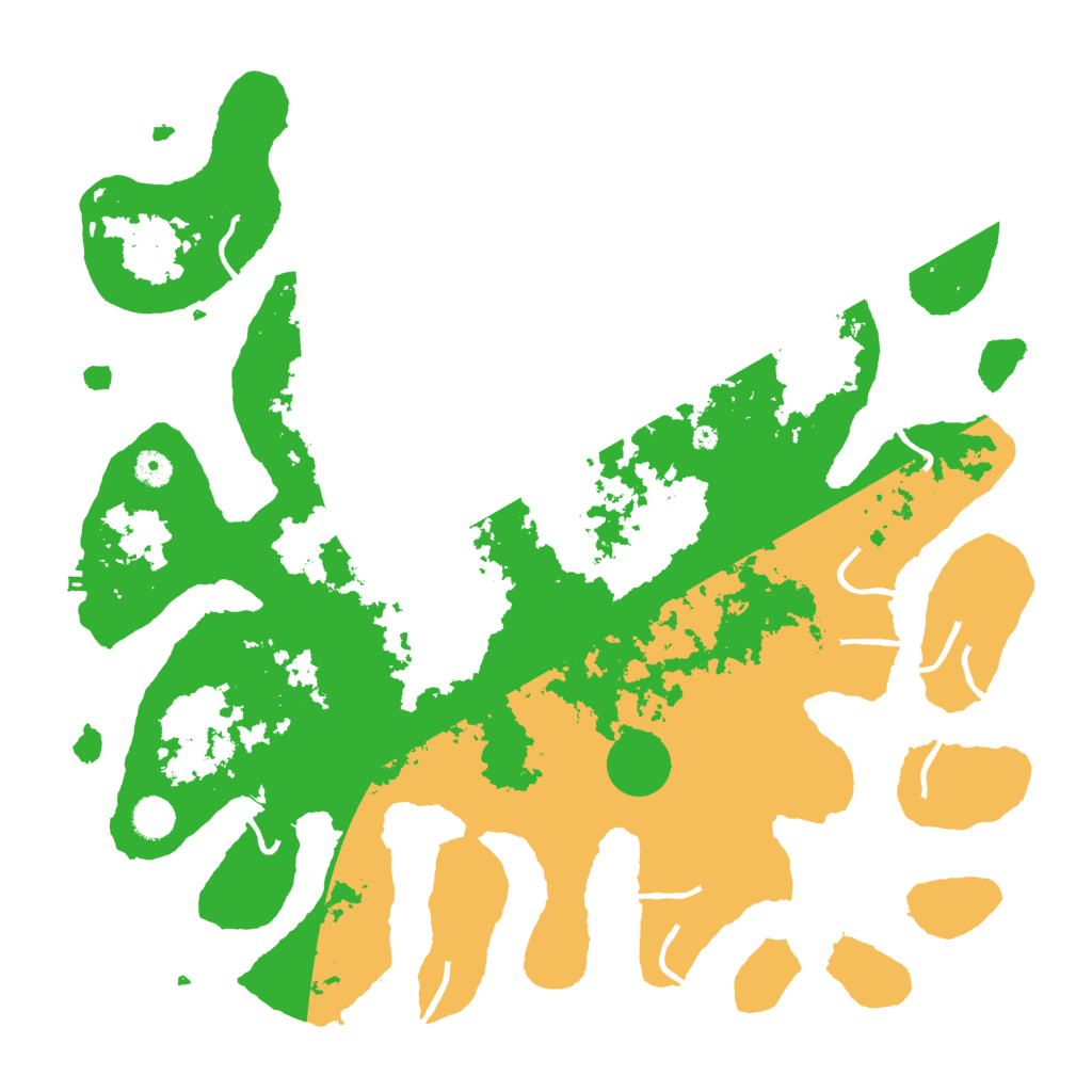 Biome Rust Map: Procedural Map, Size: 4500, Seed: 4348795