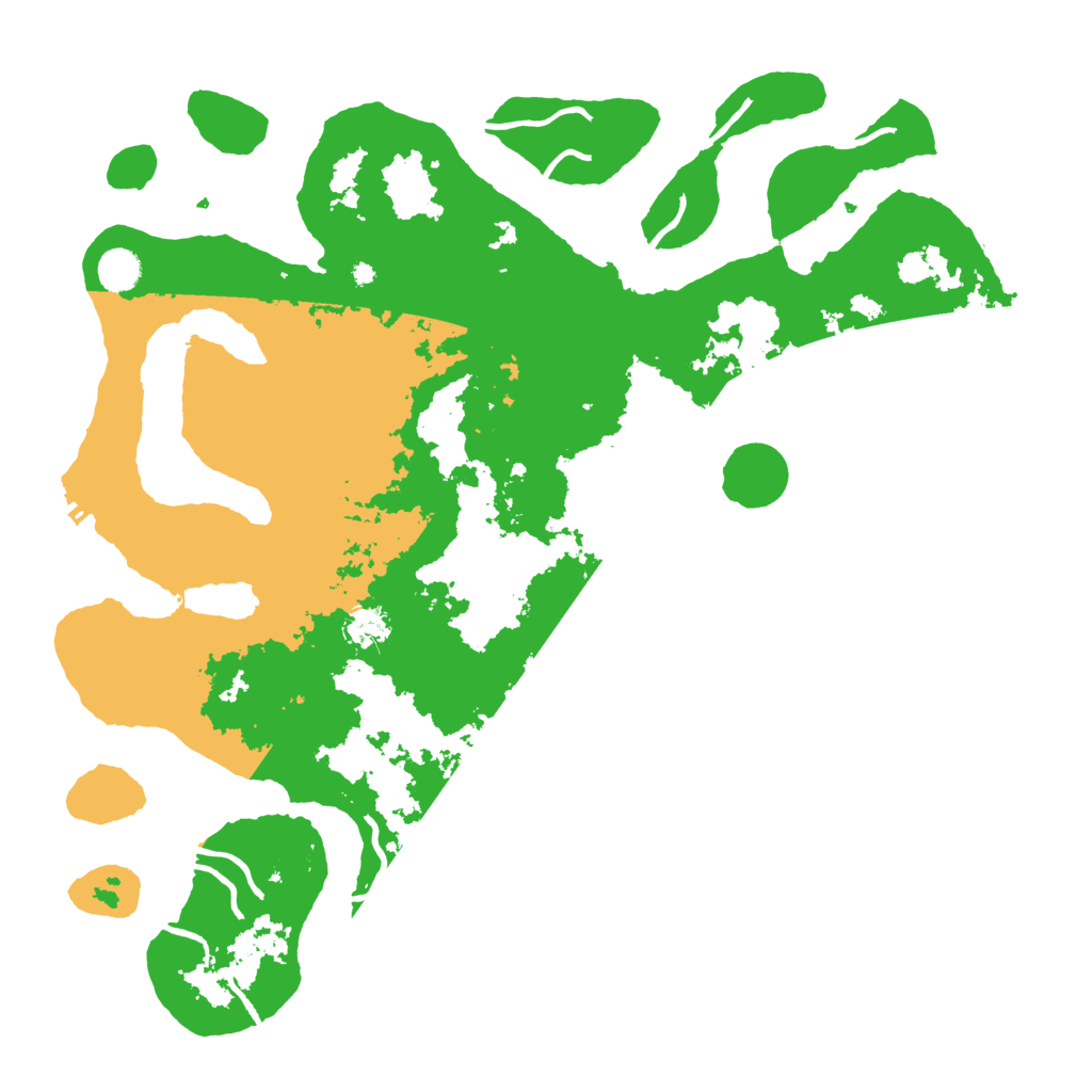 Biome Rust Map: Procedural Map, Size: 4500, Seed: 5454934