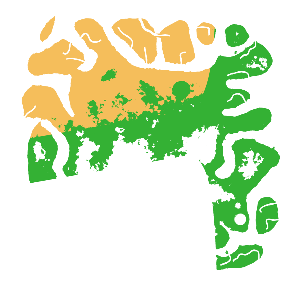 Biome Rust Map: Procedural Map, Size: 4500, Seed: 3180784