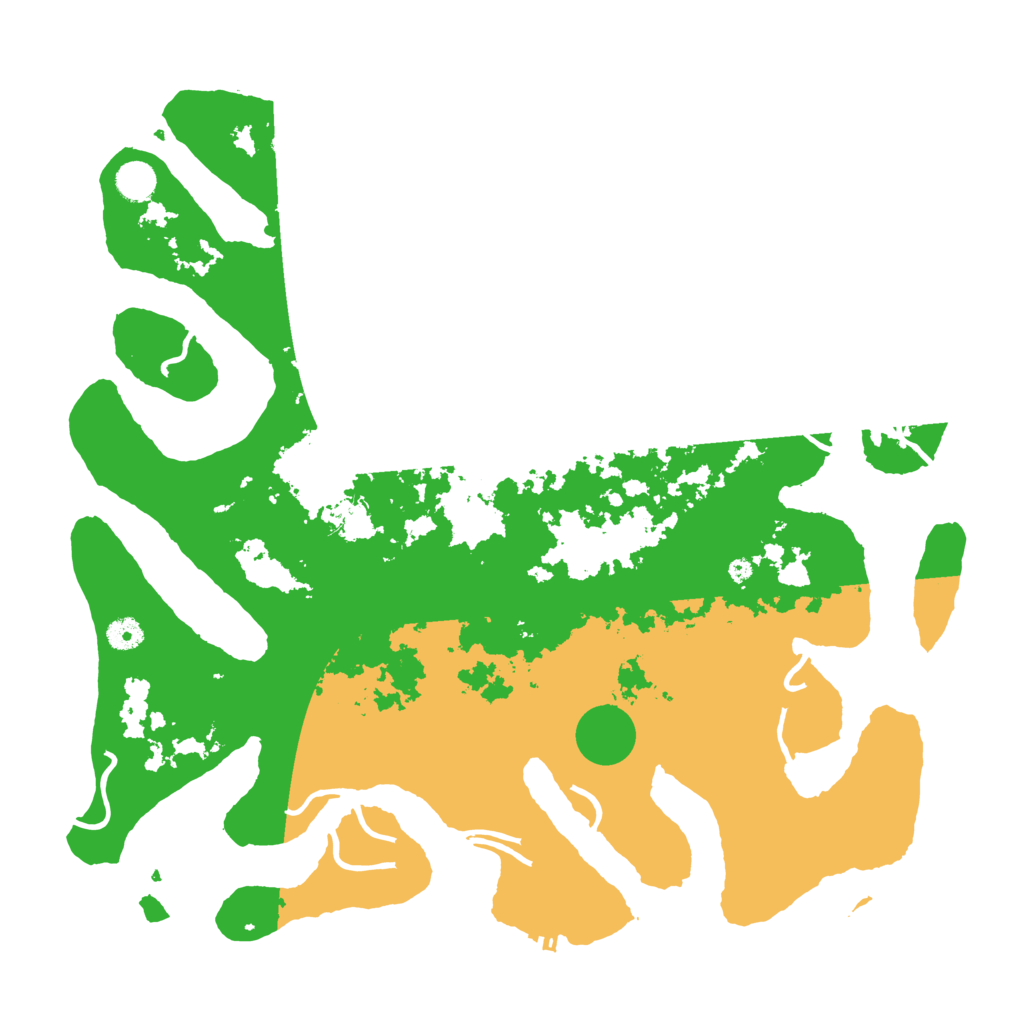 Biome Rust Map: Procedural Map, Size: 4500, Seed: 1275084