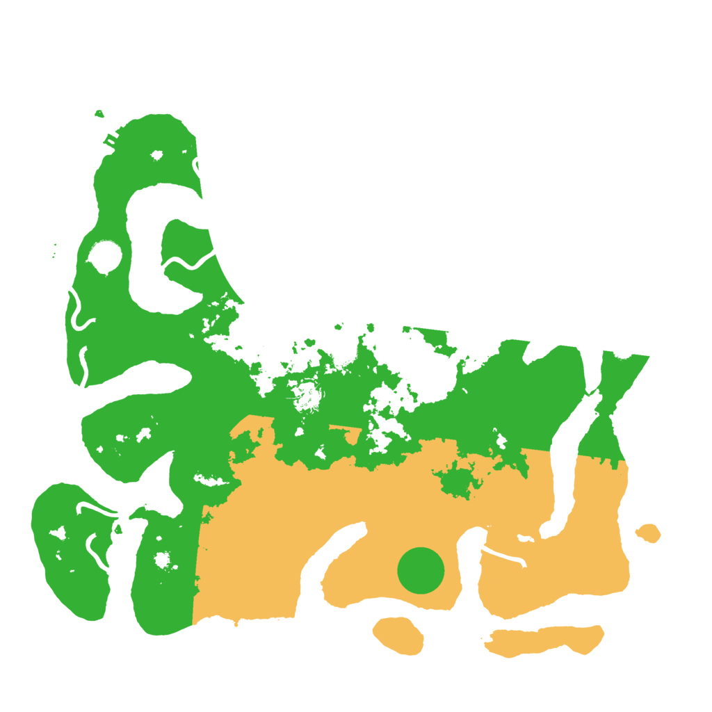 Biome Rust Map: Procedural Map, Size: 4000, Seed: 1180602195