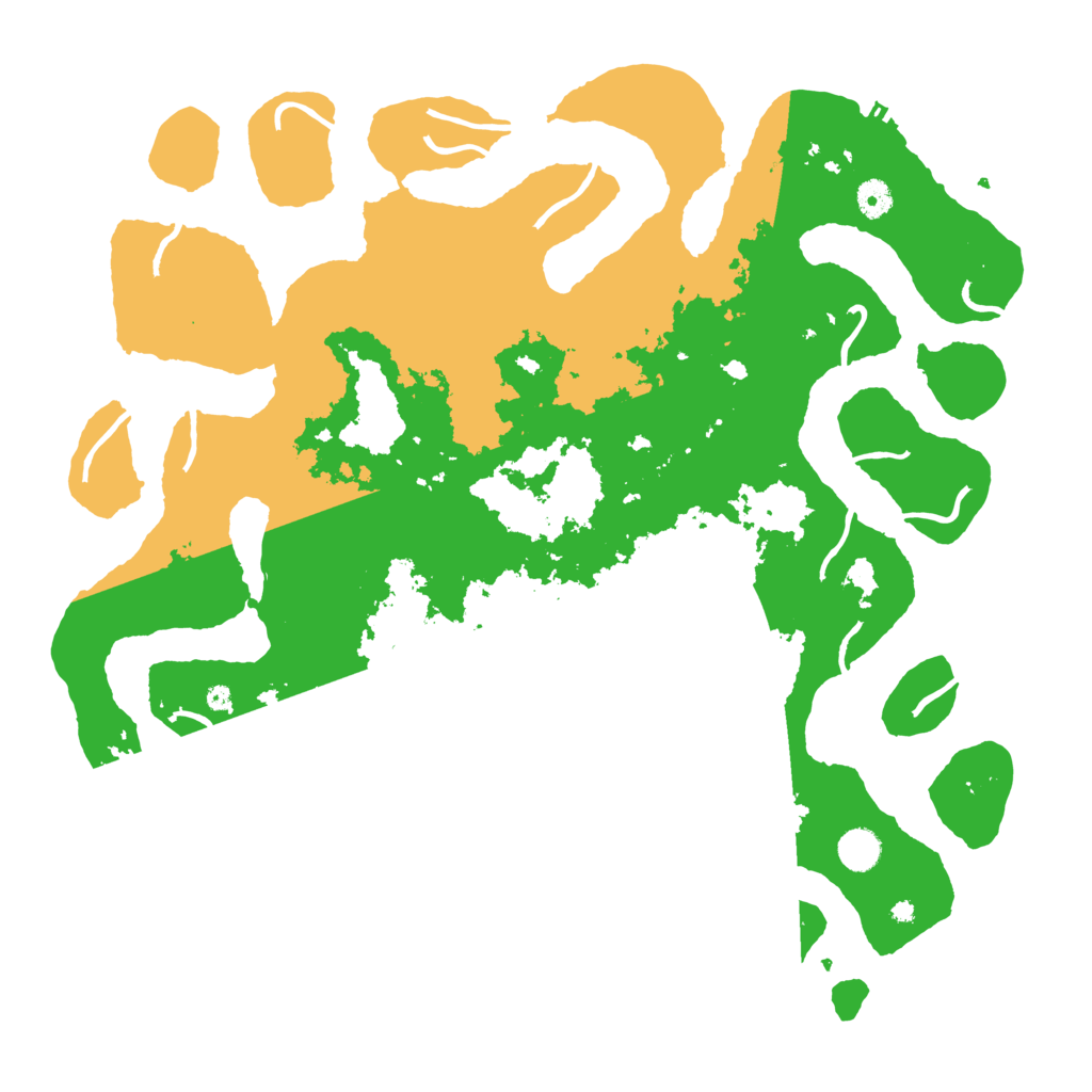 Biome Rust Map: Procedural Map, Size: 4500, Seed: 5825513