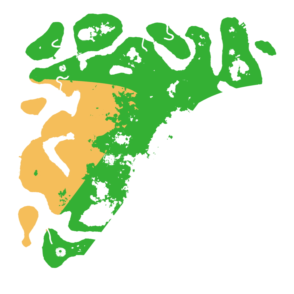 Biome Rust Map: Procedural Map, Size: 4500, Seed: 2023719