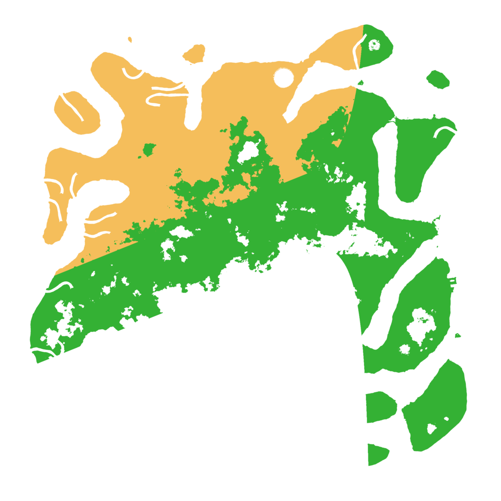 Biome Rust Map: Procedural Map, Size: 4500, Seed: 3812900