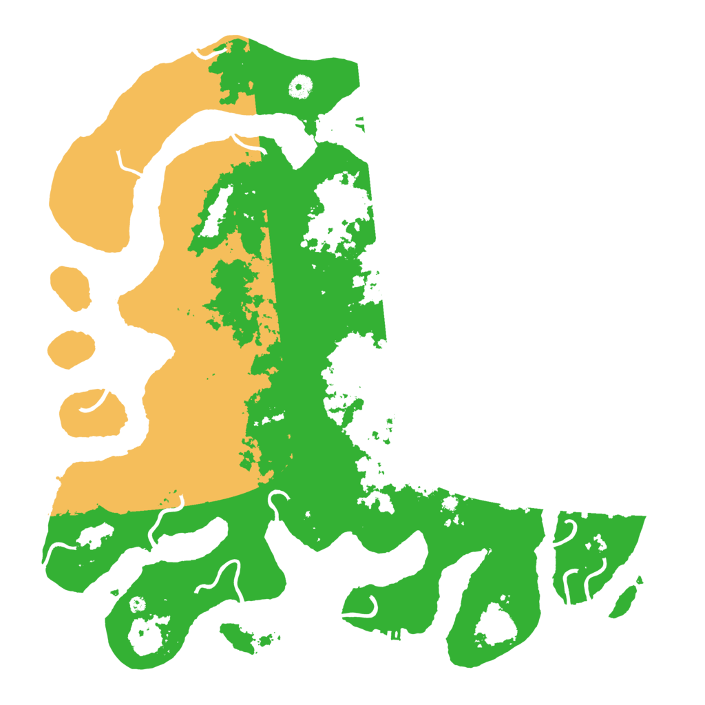 Biome Rust Map: Procedural Map, Size: 4500, Seed: 6445336