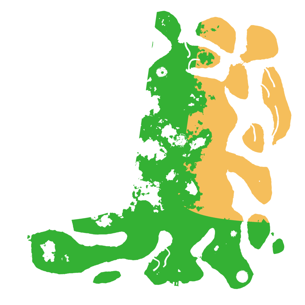 Biome Rust Map: Procedural Map, Size: 4500, Seed: 4203148