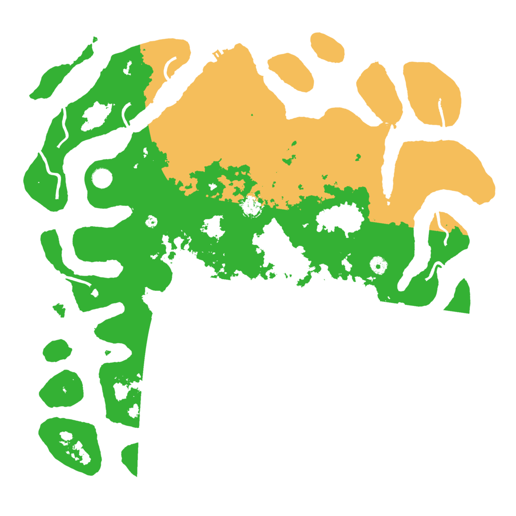 Biome Rust Map: Procedural Map, Size: 4500, Seed: 1862162