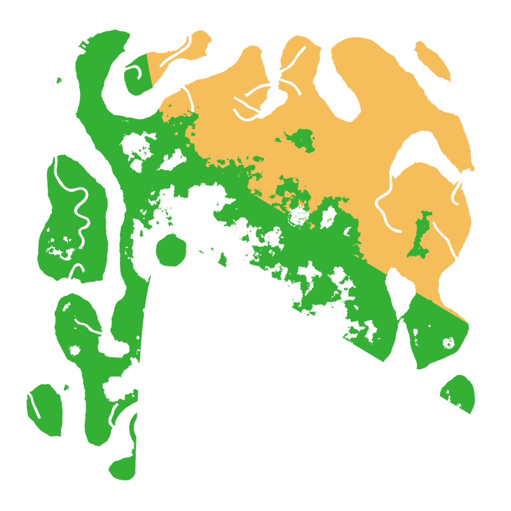 Biome Rust Map: Procedural Map, Size: 4500, Seed: 3407014