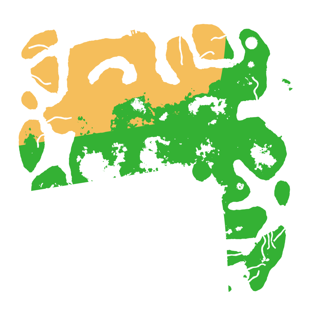 Biome Rust Map: Procedural Map, Size: 4500, Seed: 3475484