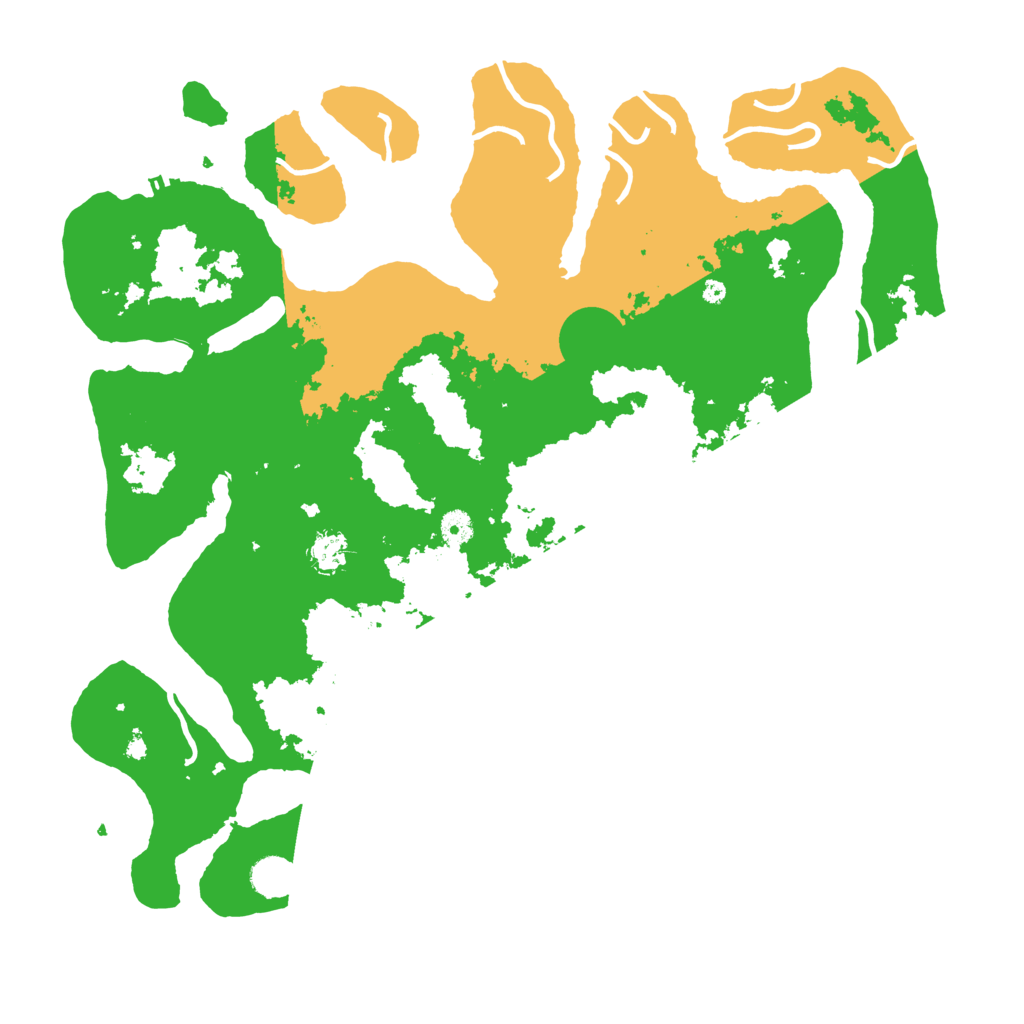 Biome Rust Map: Procedural Map, Size: 4500, Seed: 2220809