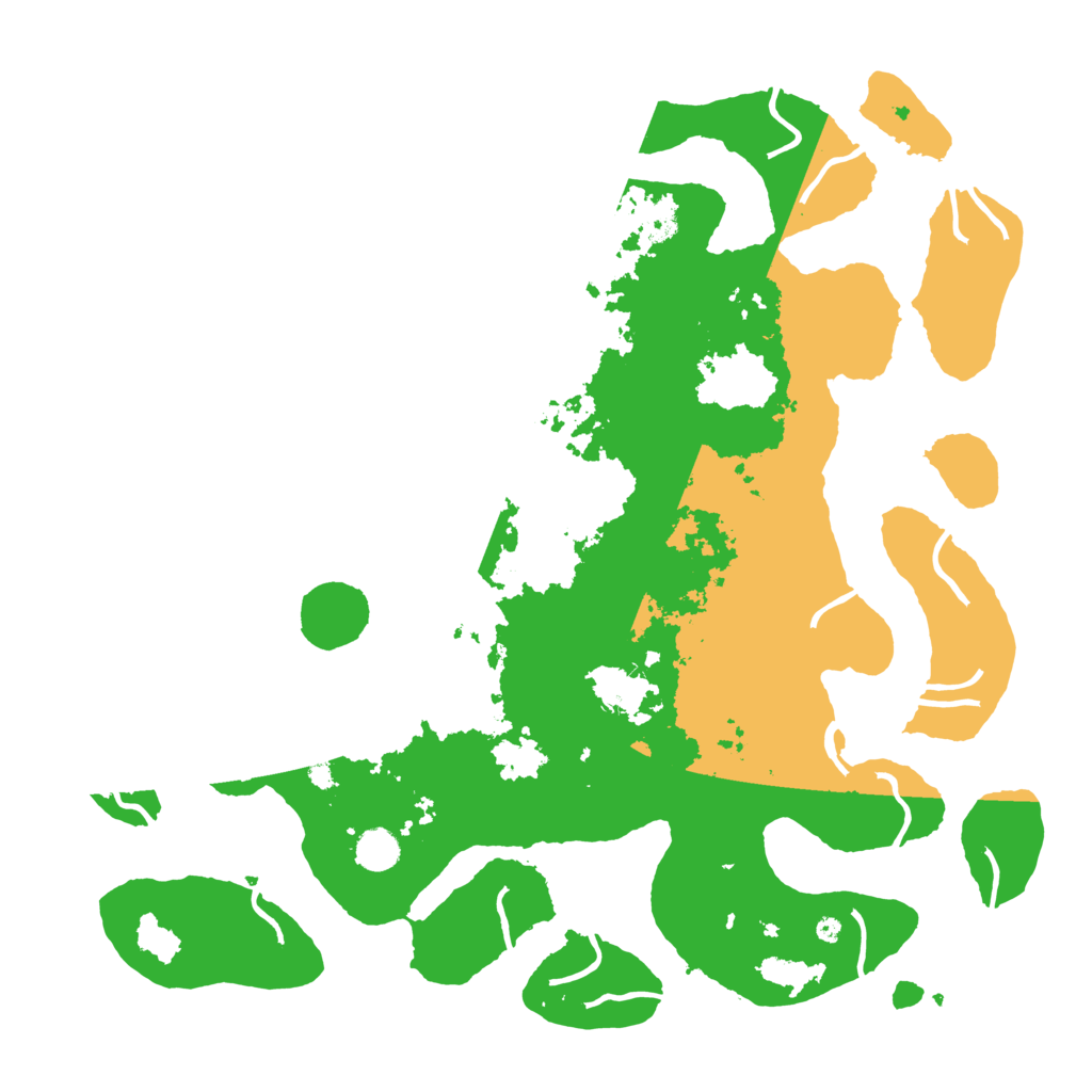 Biome Rust Map: Procedural Map, Size: 4500, Seed: 5563778