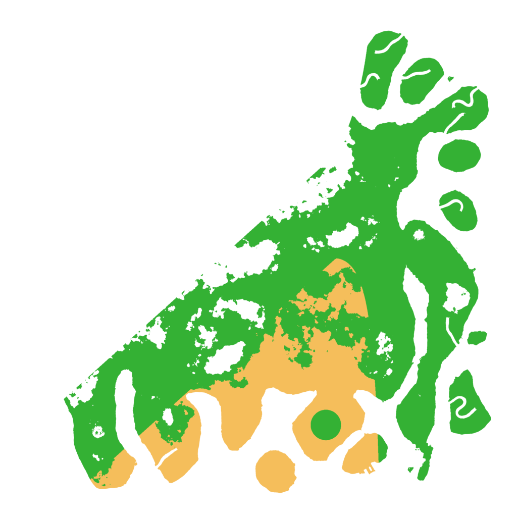 Biome Rust Map: Procedural Map, Size: 4500, Seed: 5072325