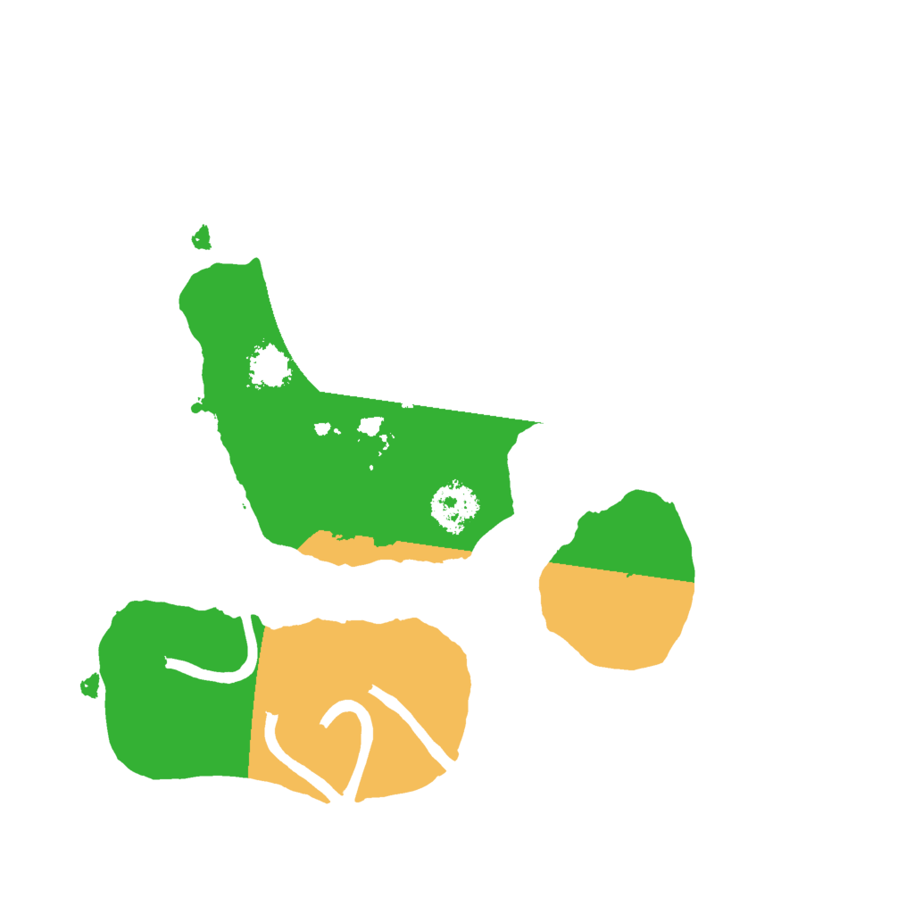 Biome Rust Map: Procedural Map, Size: 2000, Seed: 26859