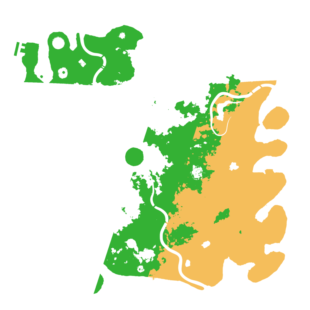 Biome Rust Map: Procedural Map, Size: 4500, Seed: 1602711