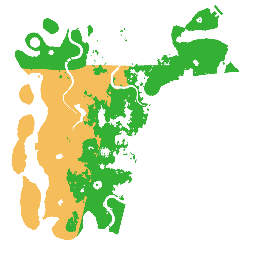 Biome Rust Map: Procedural Map, Size: 4500, Seed: 6002198
