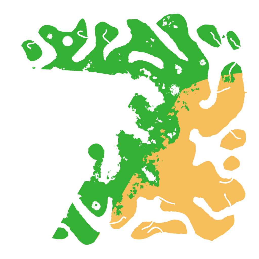 Biome Rust Map: Procedural Map, Size: 4500, Seed: 4921520