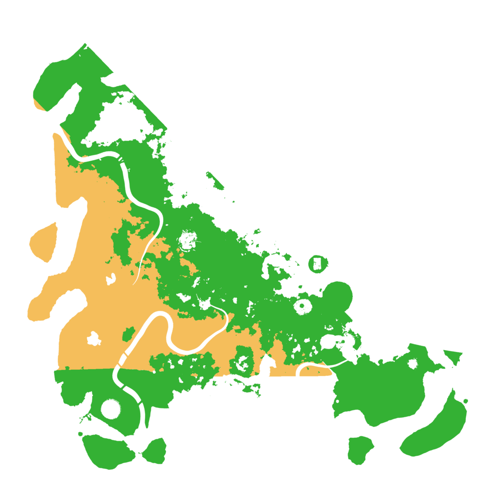 Biome Rust Map: Procedural Map, Size: 4500, Seed: 2308820