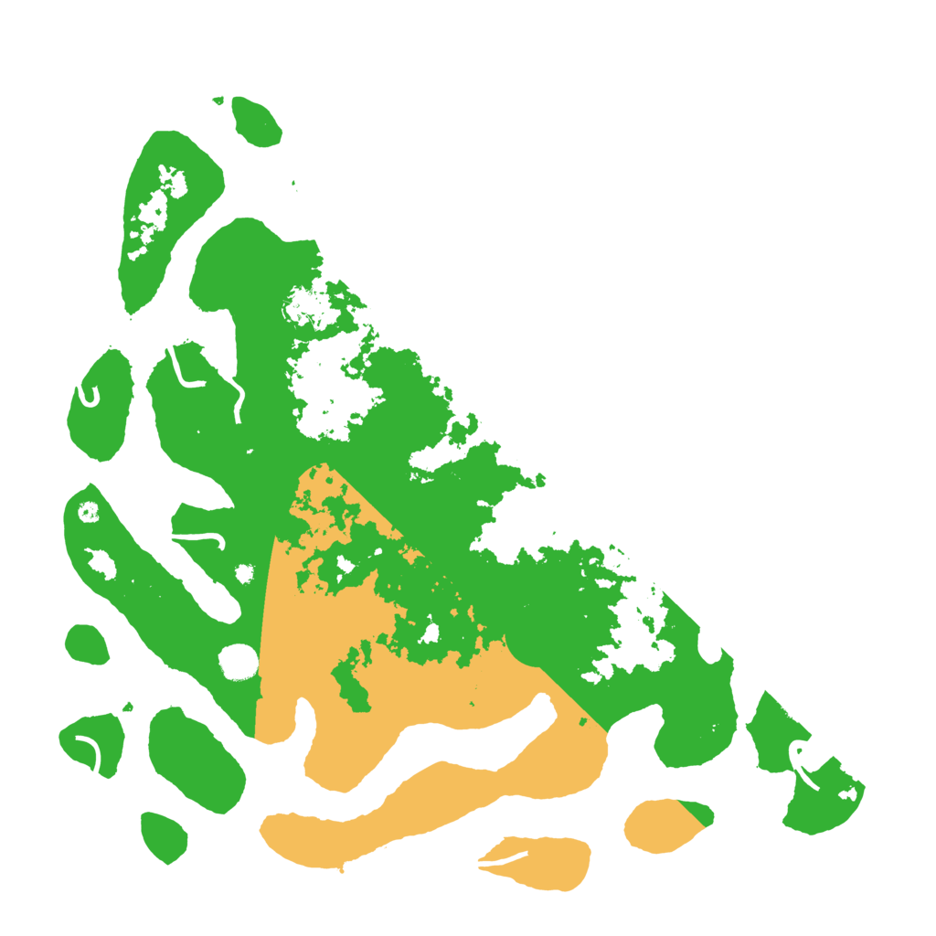 Biome Rust Map: Procedural Map, Size: 4500, Seed: 770491