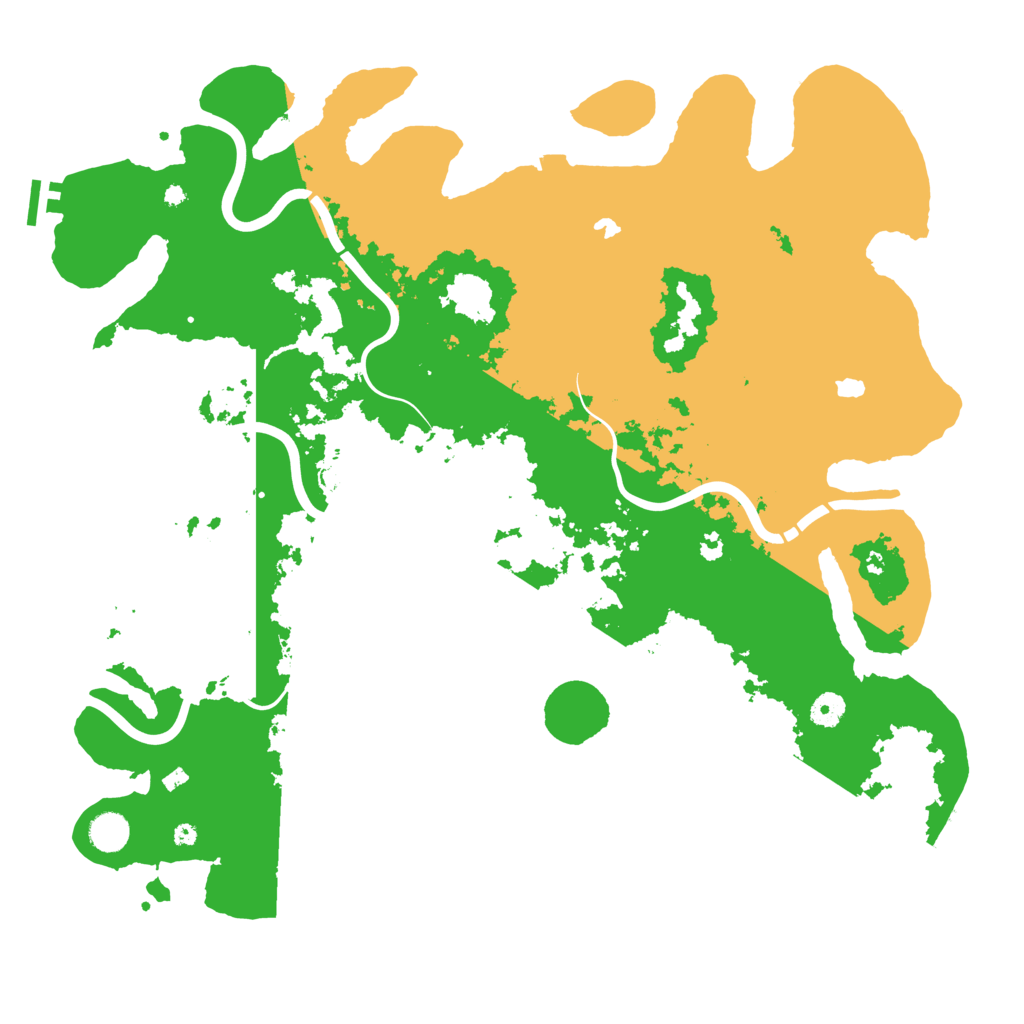 Biome Rust Map: Procedural Map, Size: 4500, Seed: 3589804