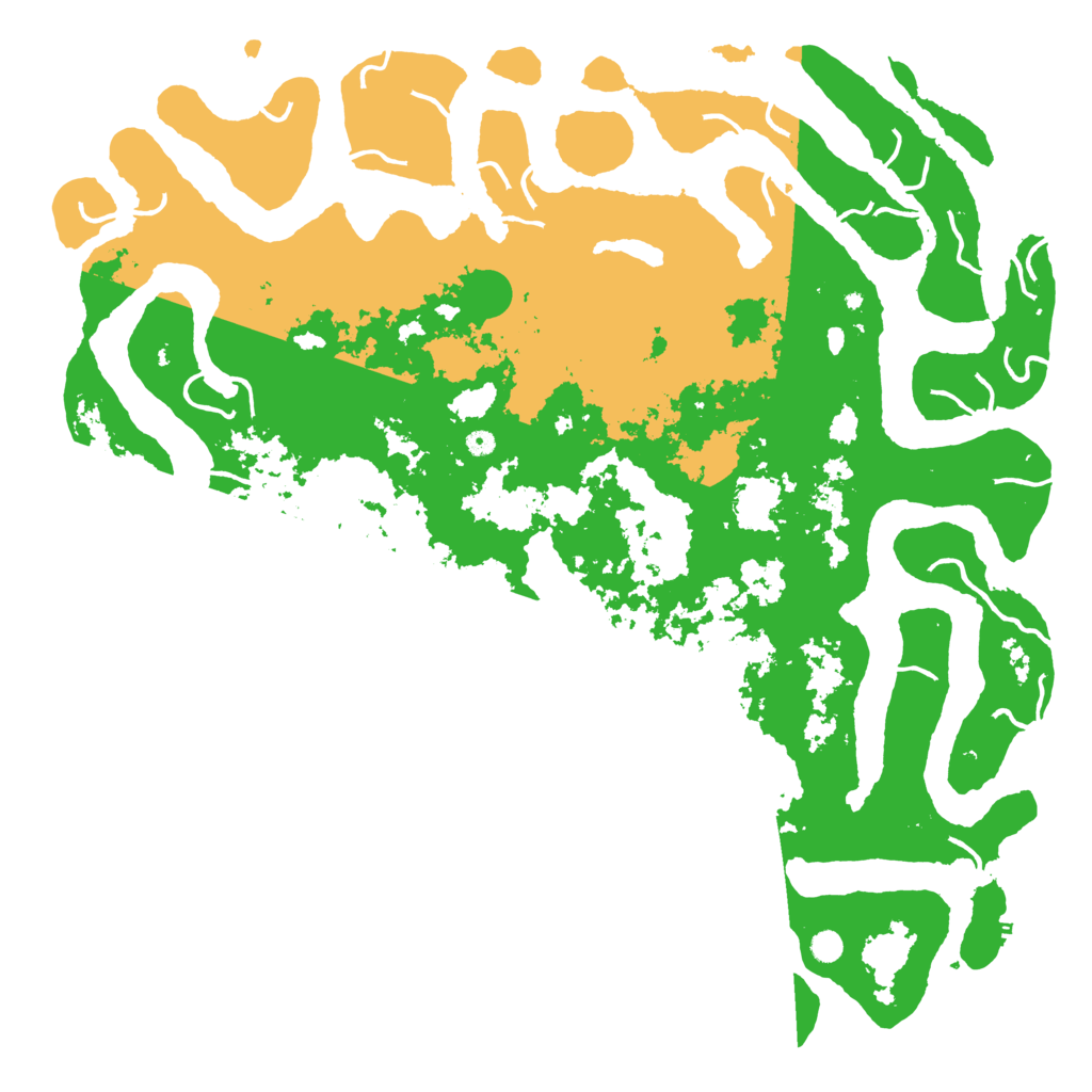 Biome Rust Map: Procedural Map, Size: 6000, Seed: 828282