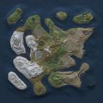 Thumbnail Rust Map: Procedural Map, Size: 3000, Seed: 369, 14 Monuments