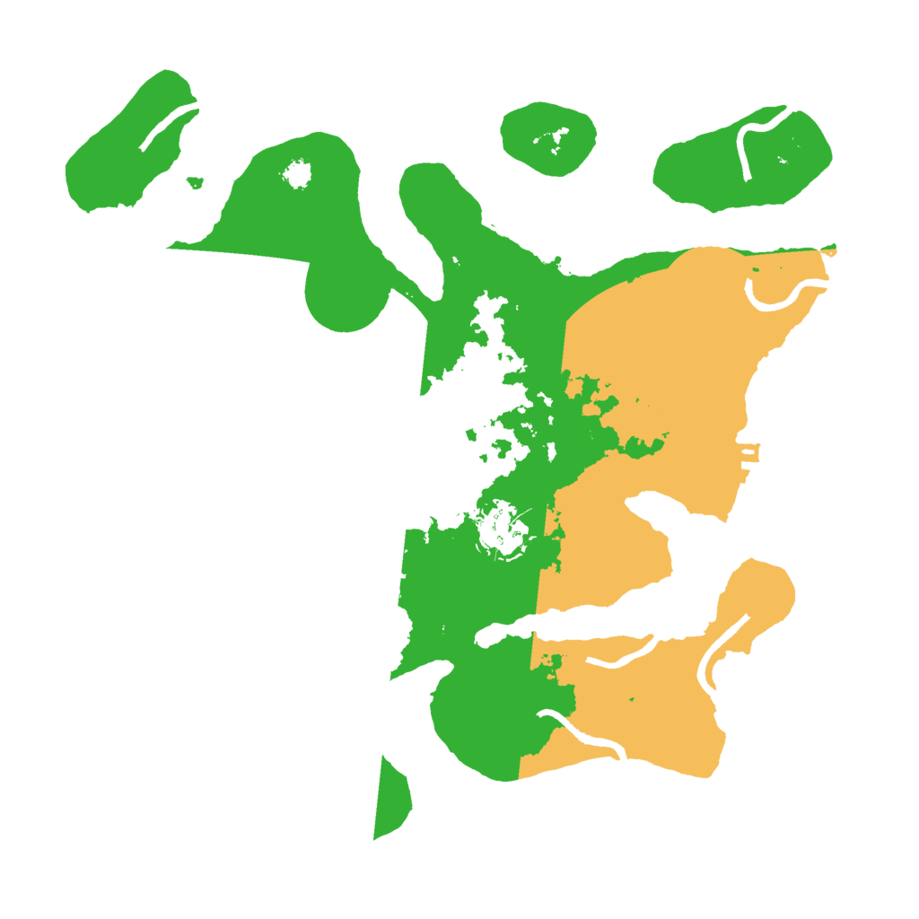 Biome Rust Map: Procedural Map, Size: 3000, Seed: 369