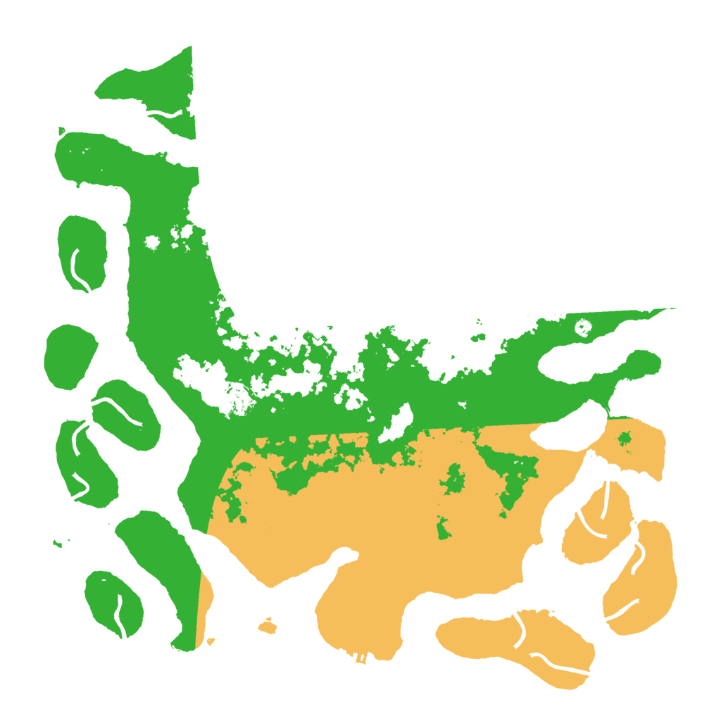 Biome Rust Map: Procedural Map, Size: 4500, Seed: 268815