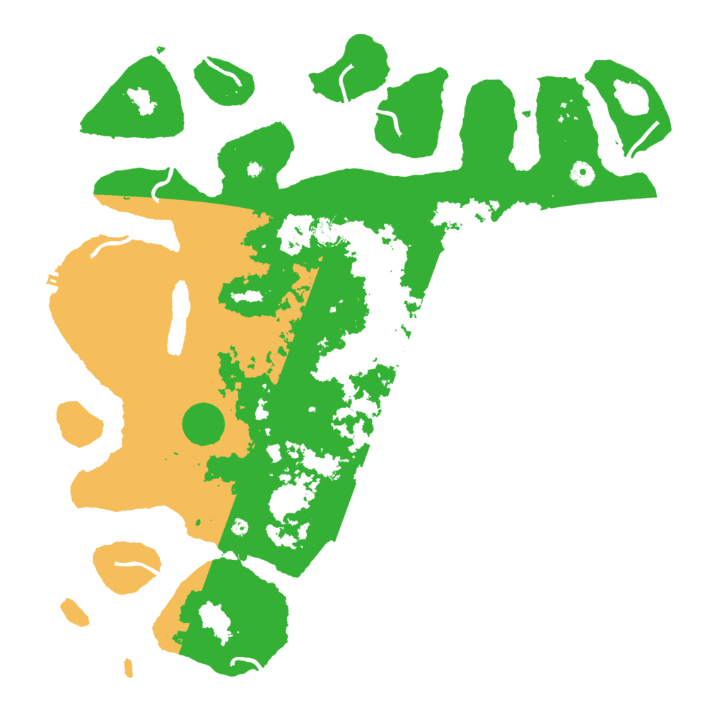 Biome Rust Map: Procedural Map, Size: 4500, Seed: 214328