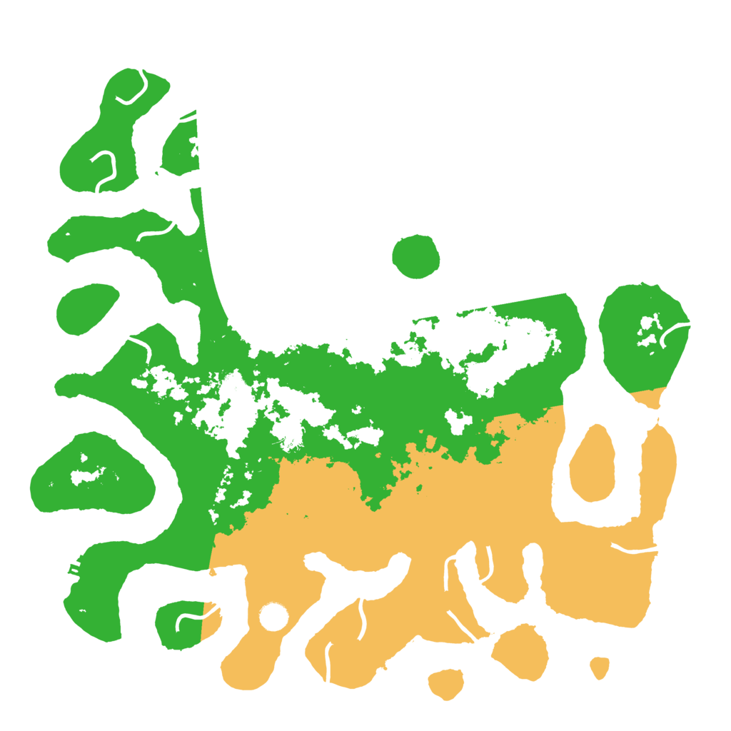 Biome Rust Map: Procedural Map, Size: 4500, Seed: 4521027