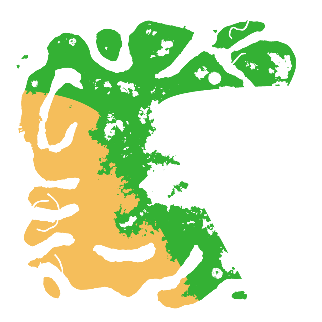 Biome Rust Map: Procedural Map, Size: 4500, Seed: 3765139