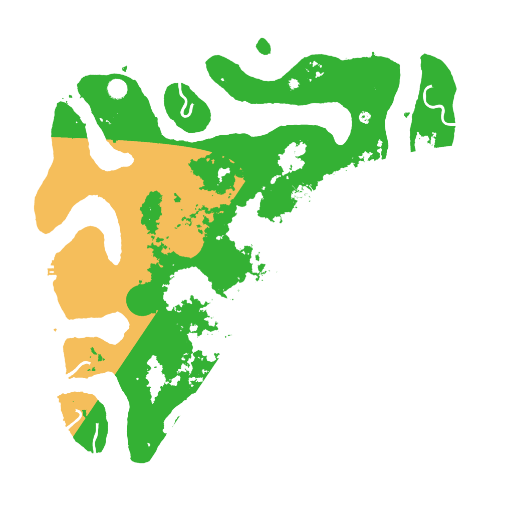 Biome Rust Map: Procedural Map, Size: 4500, Seed: 583050
