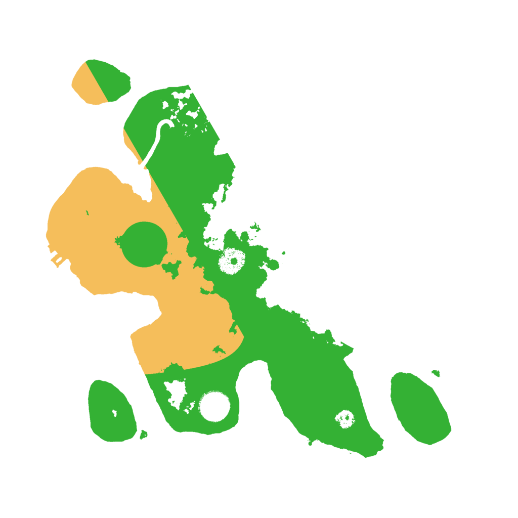 Biome Rust Map: Procedural Map, Size: 3000, Seed: 29376