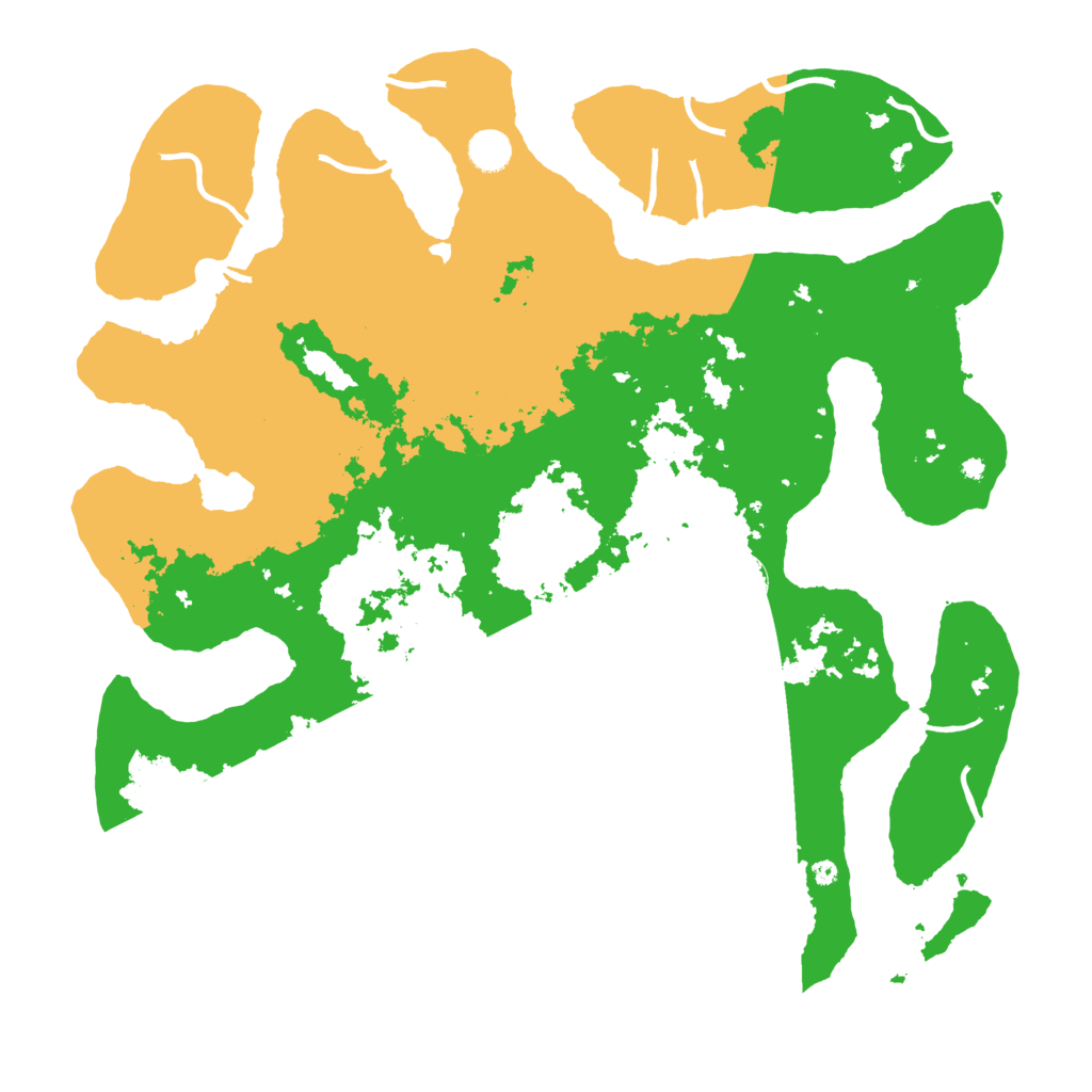 Biome Rust Map: Procedural Map, Size: 4500, Seed: 8594