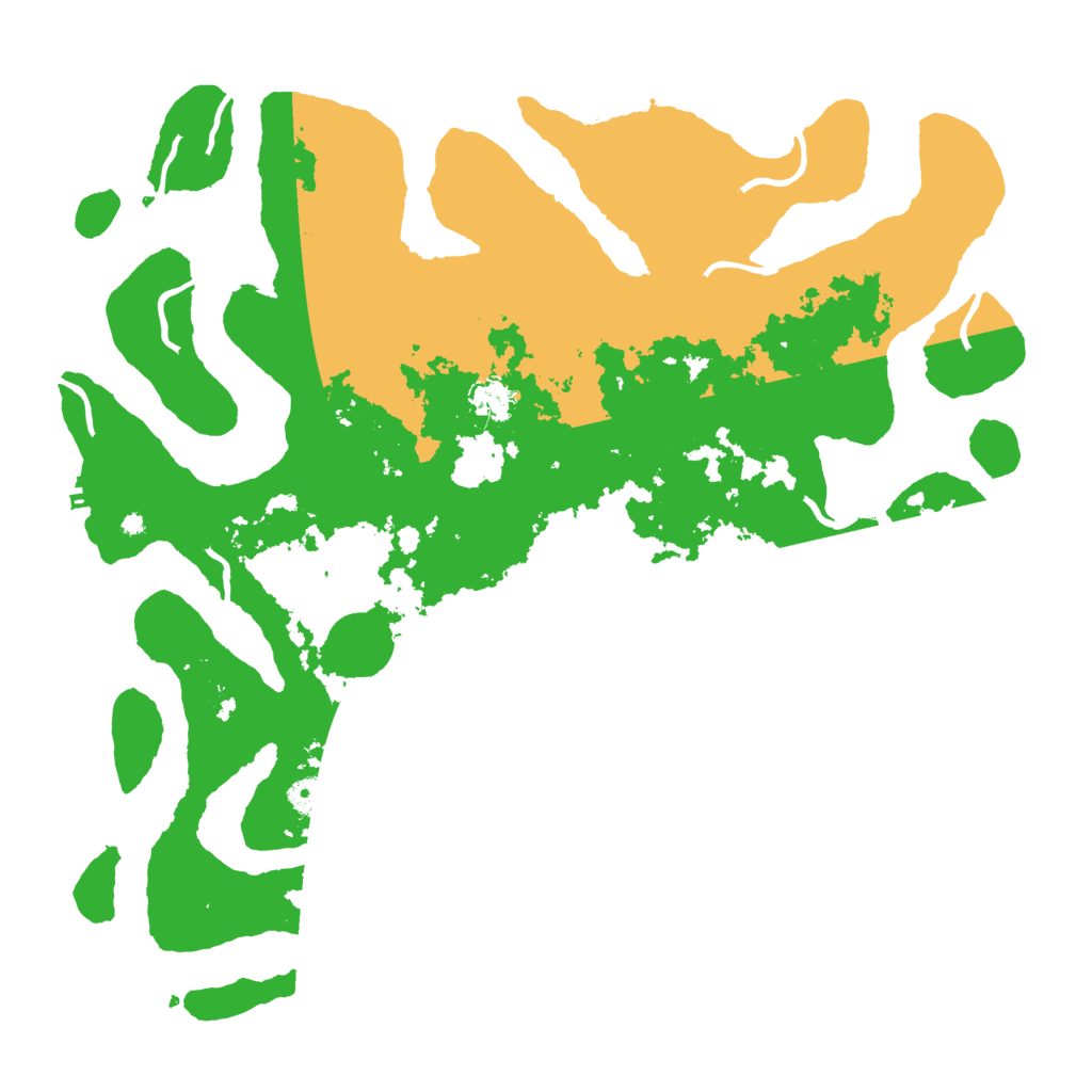 Biome Rust Map: Procedural Map, Size: 4500, Seed: 4152343